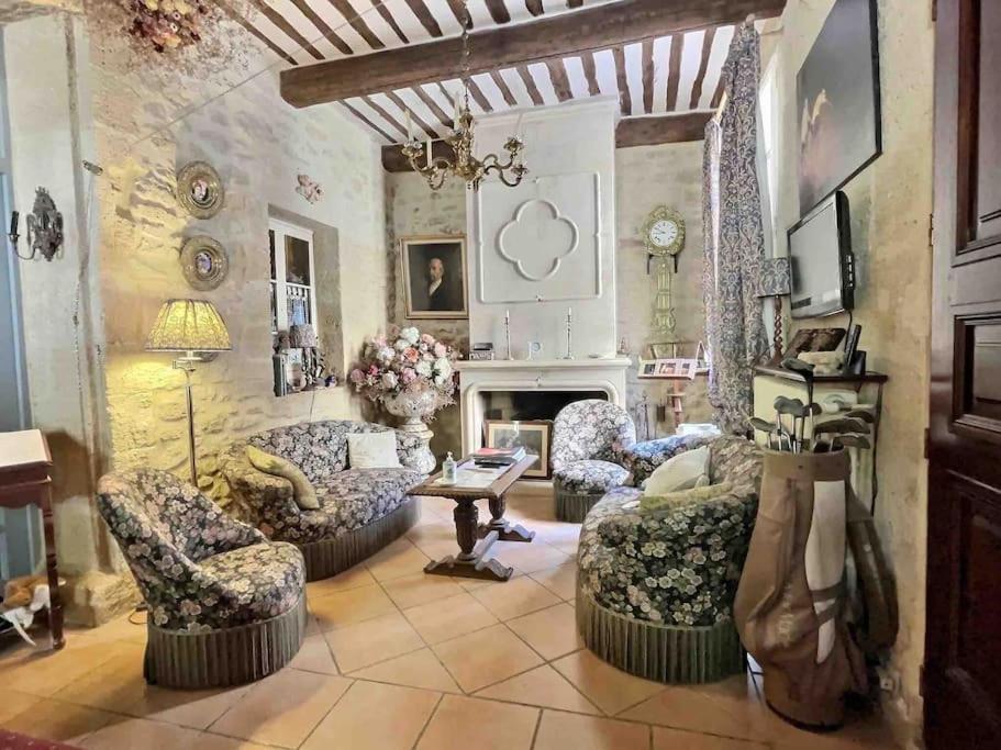 Chez Lydia - Osez La Vie De Chateau ! Pont Du Gard, Uzes Ремулен Экстерьер фото